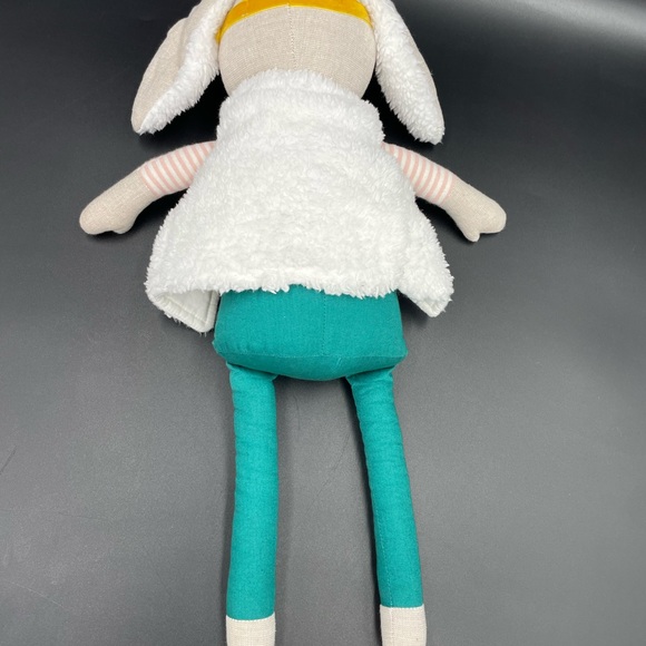 Bunny Figural Throw Pillow Pillowfort 18 Inch Plush - Picture 5 of 5